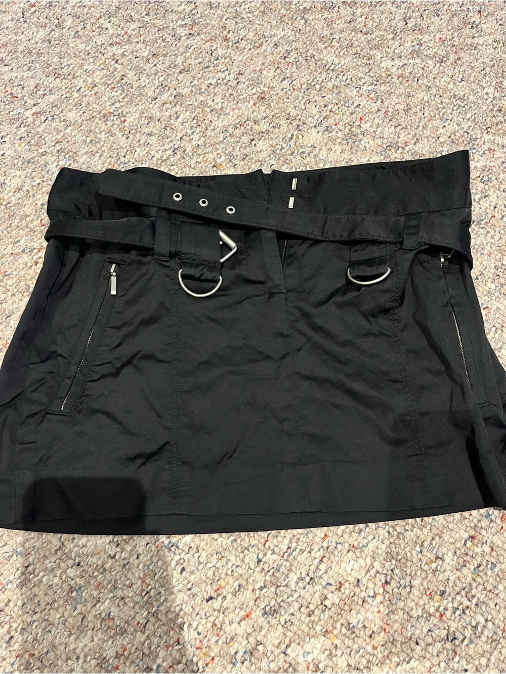 Guess Collection Black Mini Skirt